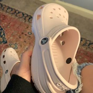Light Pink Crocs